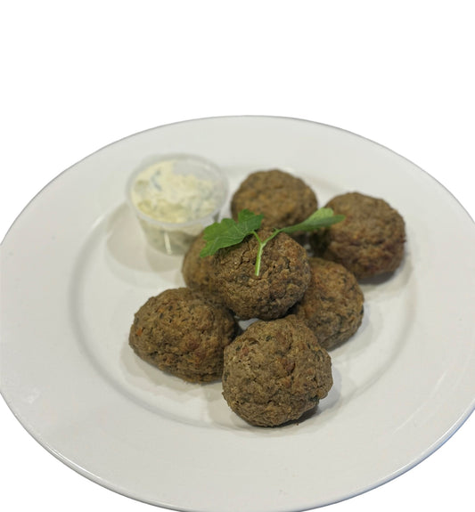 Keftethes "Greek Meatballs"